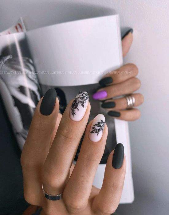 Весняний манікюр із квітами: актуальний дизайн