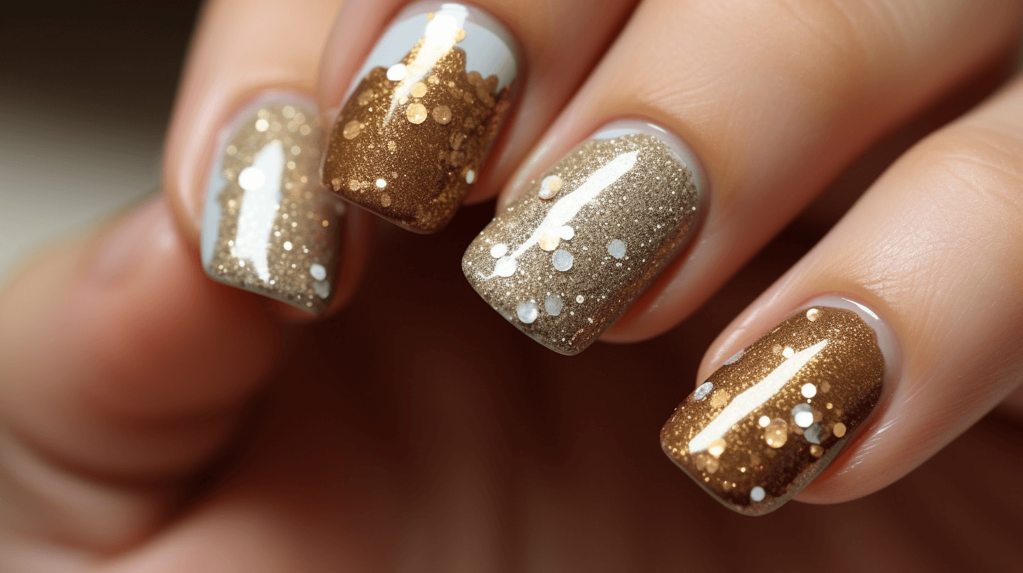 Блеск и стиль: Главные тенденции маникюра с блестками 2024-2025