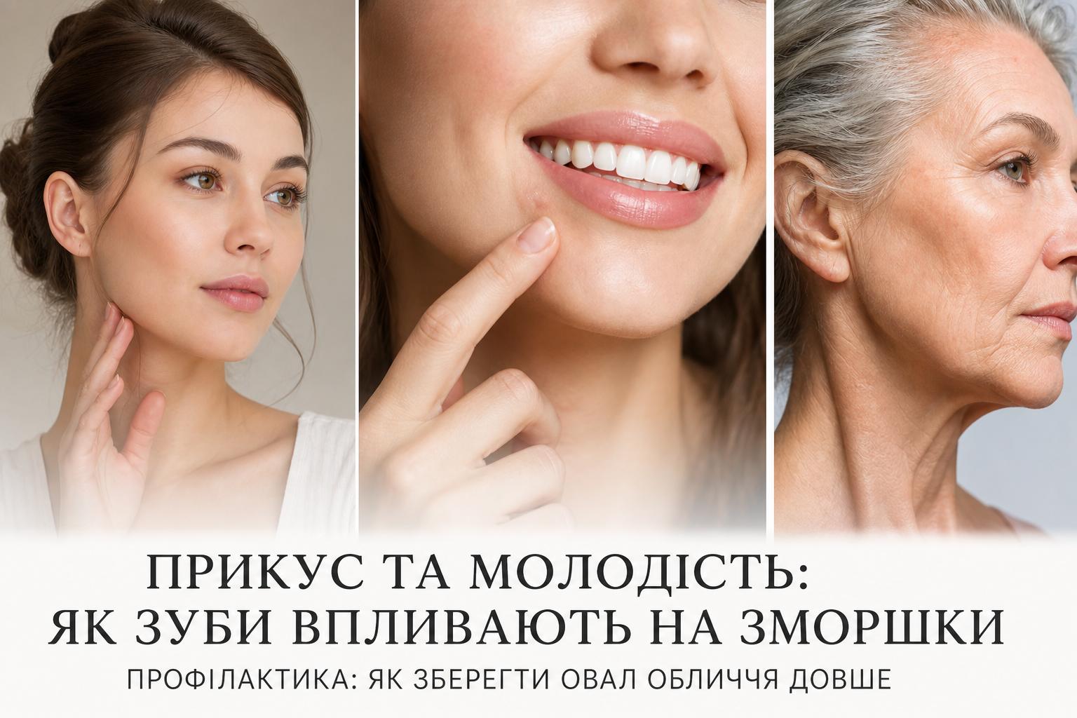 Прикус та молодість: як зуби впливають на зморшки. Профілактика: як зберегти овал обличчя довше Прикус та молодість: як зуби впливають на зморшки. Профілактика: як зберегти овал обличчя довше